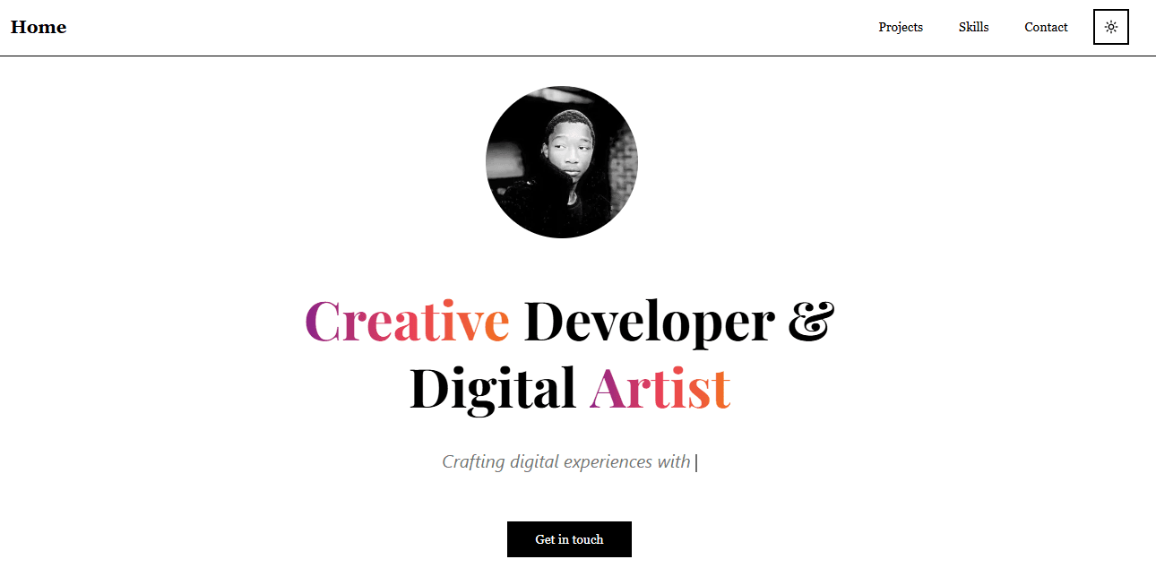 Portfolio Website