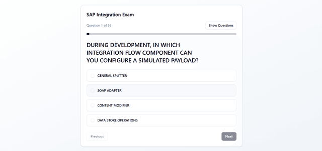 SAP Practice Exams